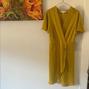 Mustard Midi Dress